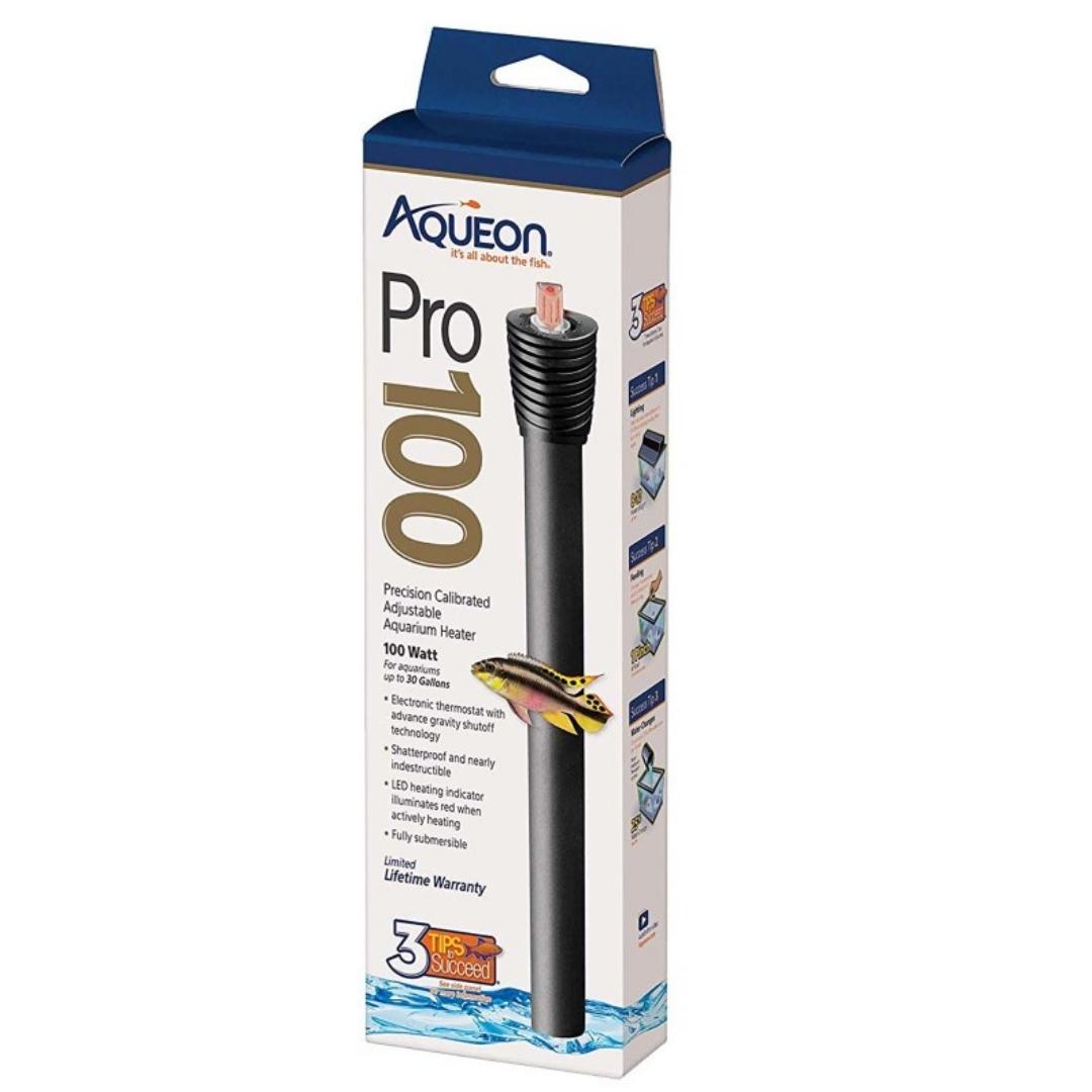 Aqueon Adjustable PRO Aquarium Heater 100 Watts