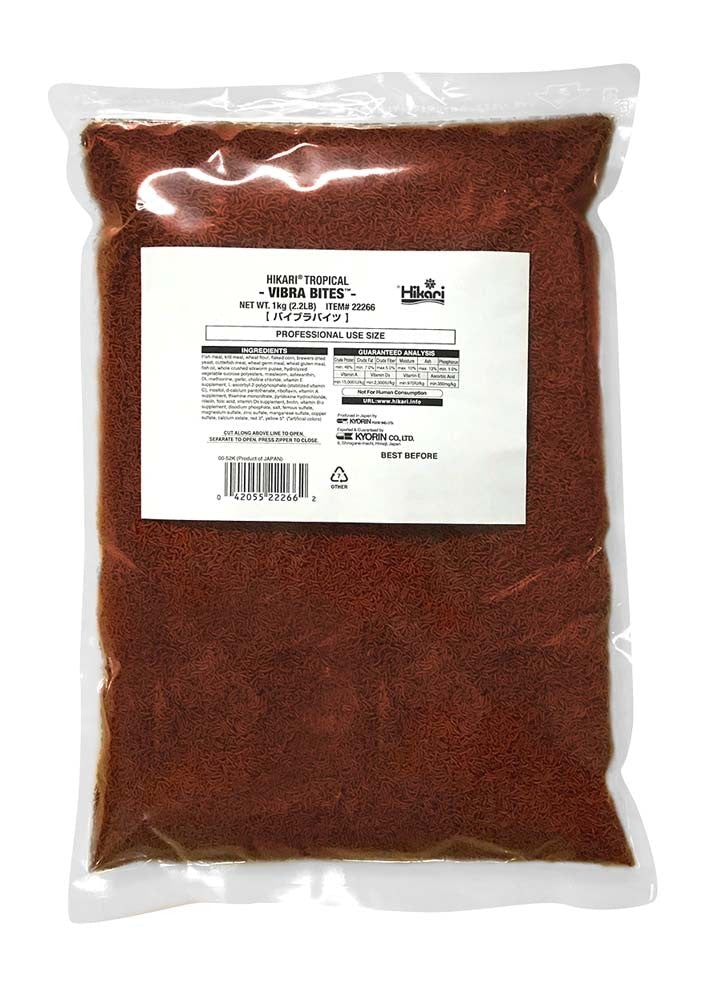 Hikari USA Vibra Bites Tropical Fish Food 2,2 lb