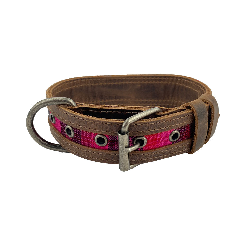 Dog Collar Mayan Accents Small Size