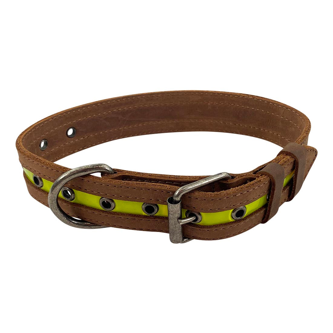 Rustic Reflective Dog Collar