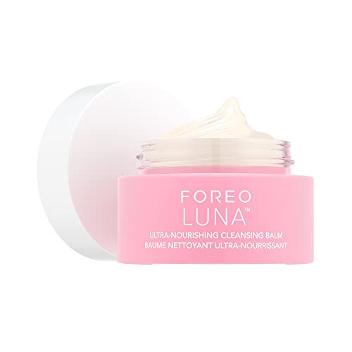 FOREO LUNA Nourishing Cleansing Balm - Gentle Waterproof Makeup Remover - Waterless Oil Cleanser - Eye Makeup Remover - Vegan - Cruelty & Fragrance-Free, Eco-Friendly - 2.5 fl. oz