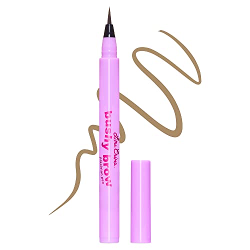 Lime Crime Bushy Brow Pen, Dirty Blonde (Taupe Blonde) - Thin Precision Eyebrow Pencils Define, Shape, Build, Fill In & Flick Up - Eyebrow Filler for Natural Looking Brows - Vegan & Cruelty-Free…
