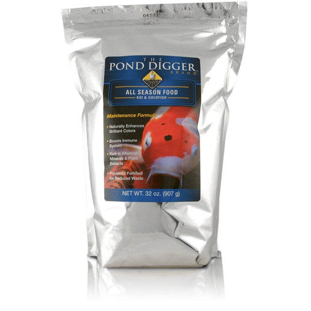 The Pond Digger All Season Staple Diet Premium Koi and Goldfish Food
