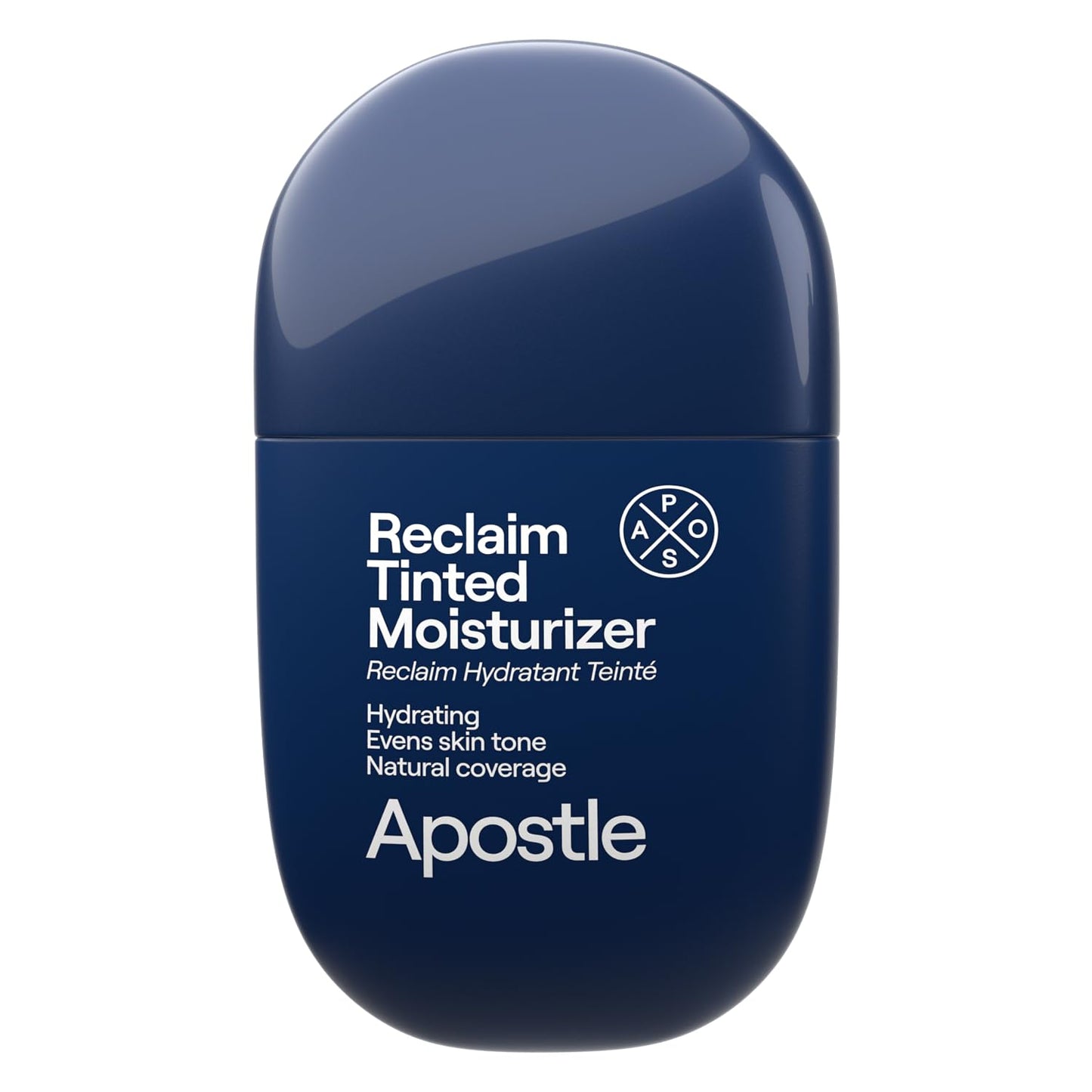 APOSTLE Reclaim Tinted Moisturizer for Men (9 Kingston) - Niacinamide, Vitamin E, Squalane, Hyaluronic Acid, Tinted Face Moisturizer For Men. Hydrates, Evens Skin Tone, Reduces Fine Lines, 1 Fl. Oz.