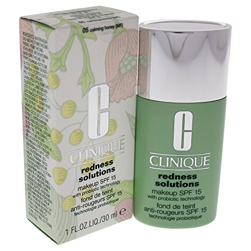 Clinique Redness Solutions SPF 15 Calming Makeup for Women, Honey, 1 Ounce