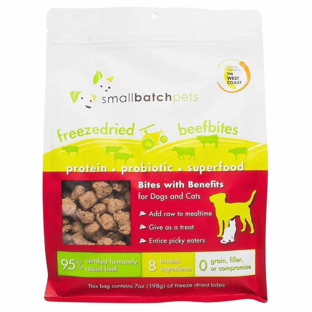 Small Batch Freeze Dried Beef Bites - 7oz,