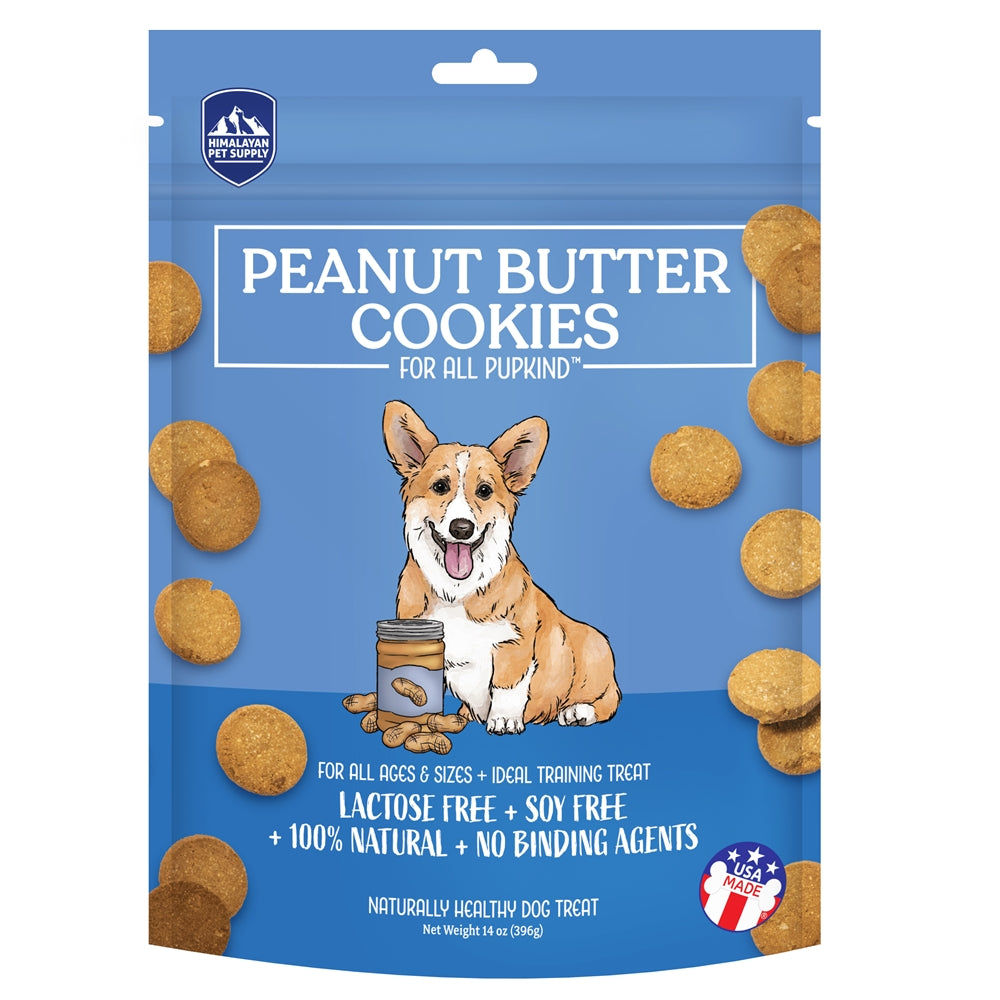 Himalayan Dog Cookies Peanut Butter 14oz,