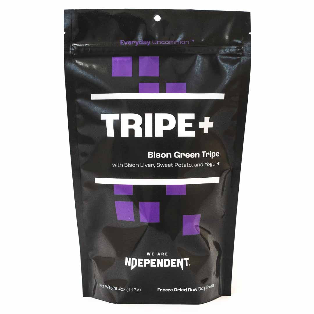 Ndependent Dog Tripe Freezedried Bison 4oz,
