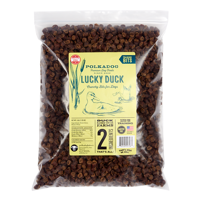 Polka Dog Lucky Dog-Cat K Bits 5lbs, Bulk Polka Dog Bulk