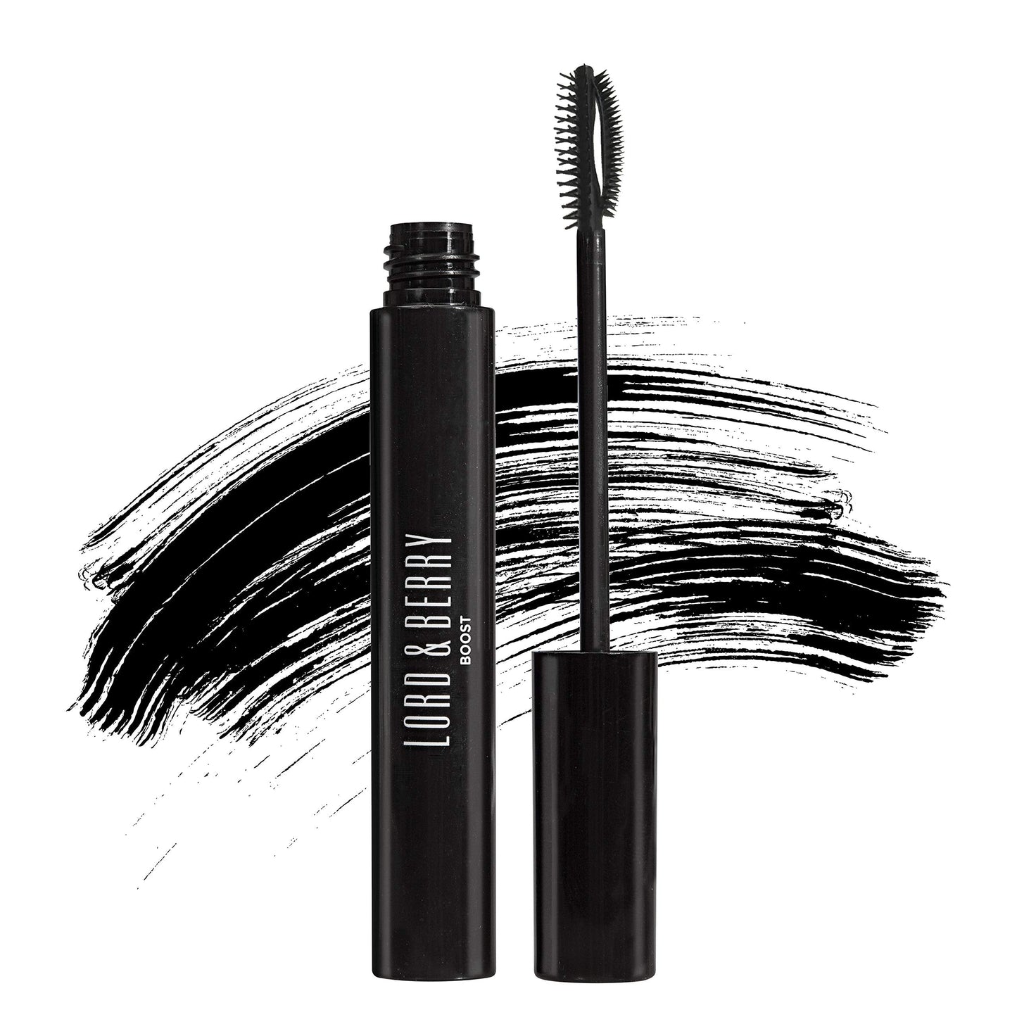 Lord & Berry BOOST Treatment MasCare for Stronger & Healthier Lashes Promotes Growth Adding Length & Thickness Keeping Lashes Soft, Black