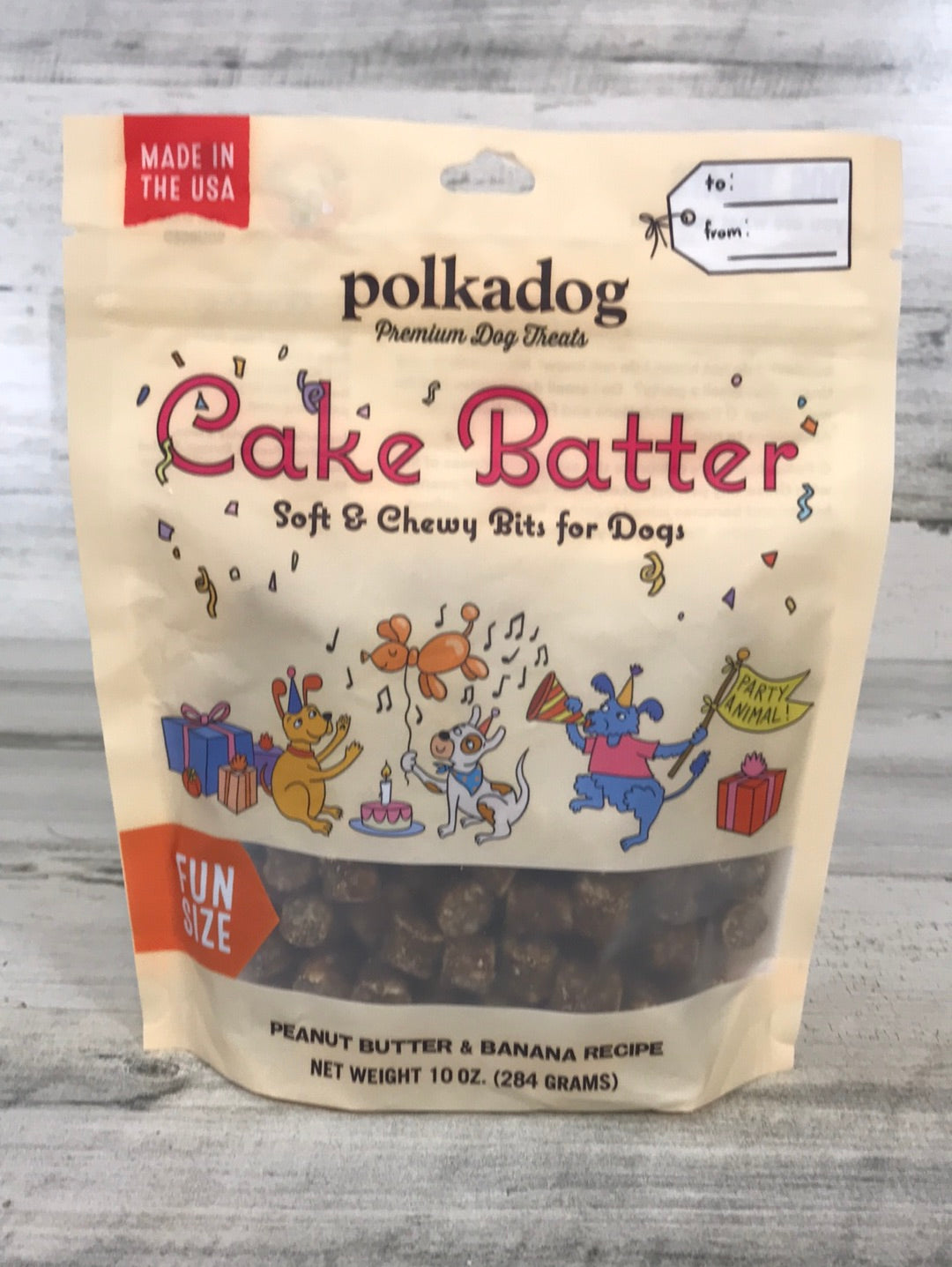 Polka Dog Cake Batter Nuggets 10oz Pouch