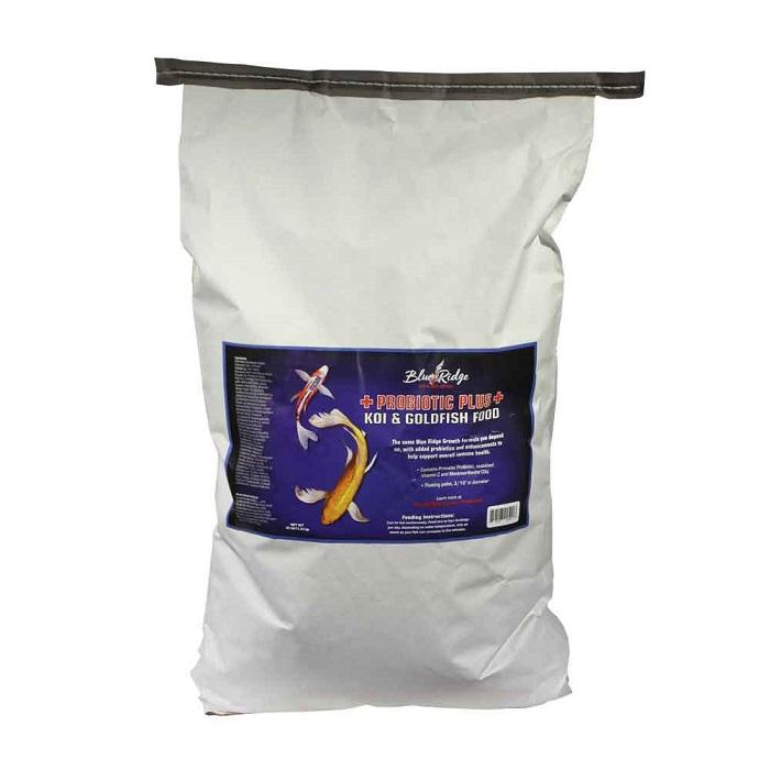 Blue Ridge Fish Hatchery ProBiotic Plus Growth Koi Food, 25 Pound Bag