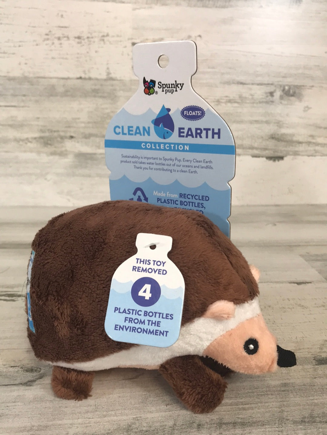 Spunky Pup Clean Earth Hedgehog