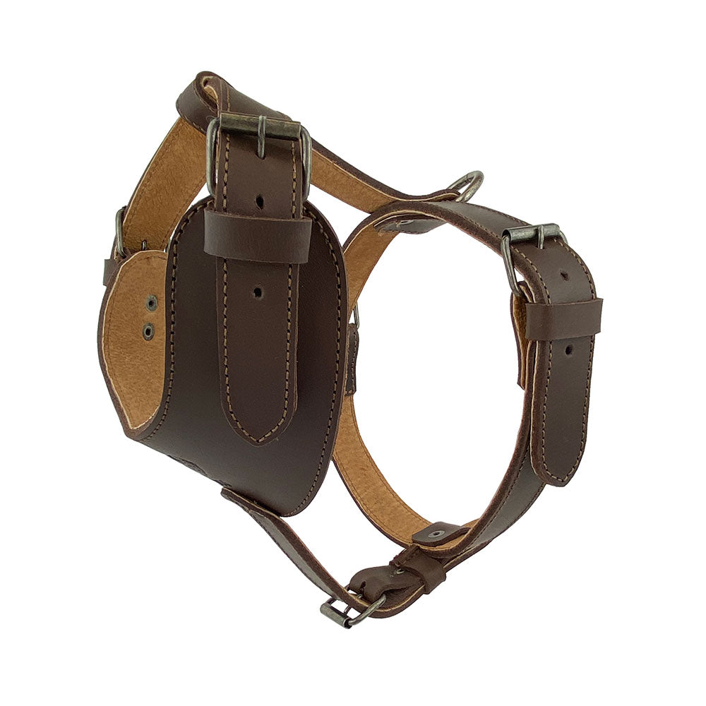 Adjustable Leather Dog Harness