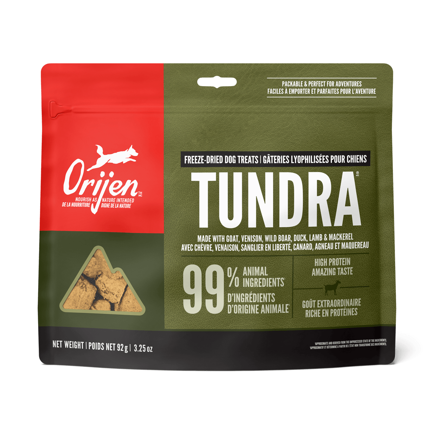 Orijen Freeze-Dried Dog Treats Tundra