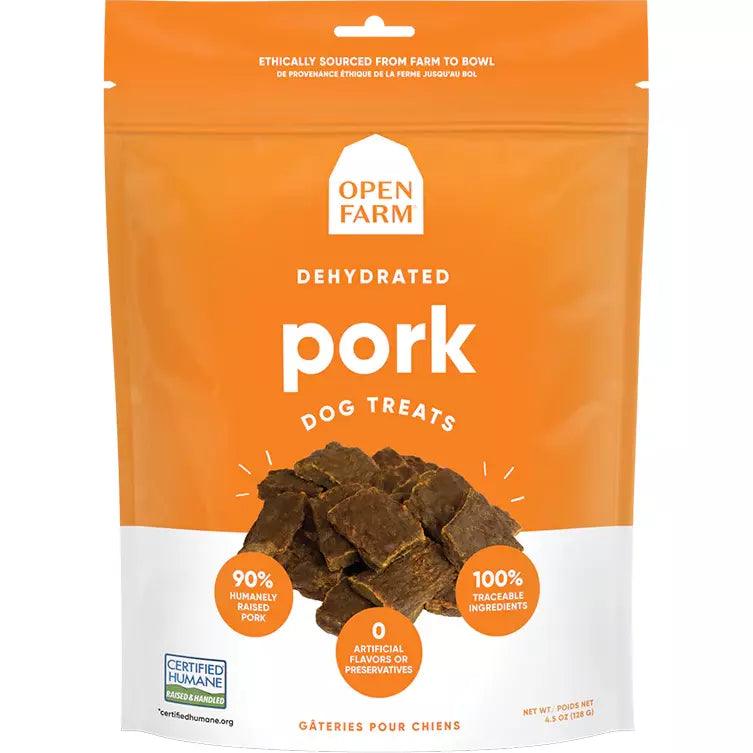 Open Farm Dog Treats Dehydrated Pork