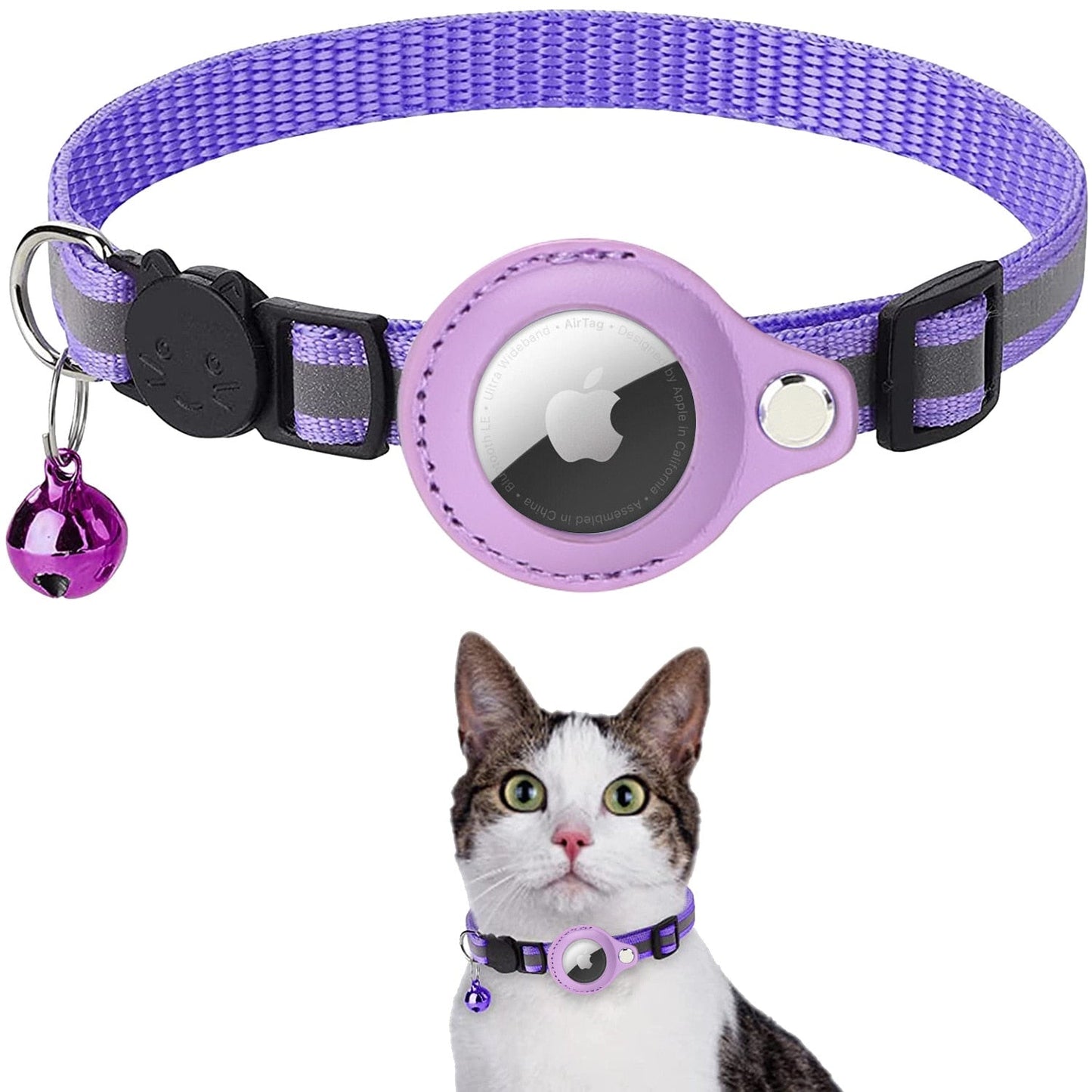 AirTag Cat Collar - GPS Finder & Anti-Lost GROOMY