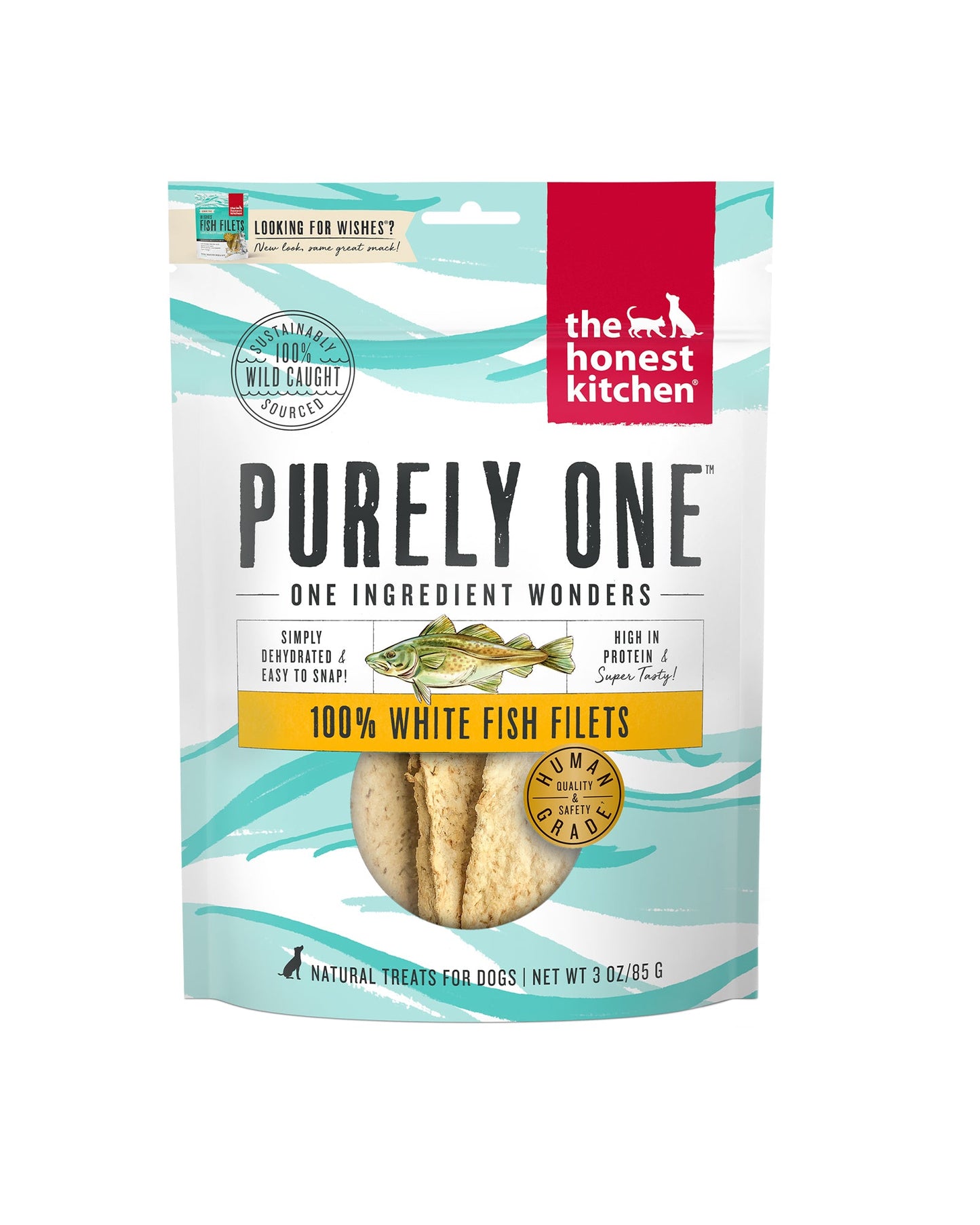 White Fish Filets Dog Treats