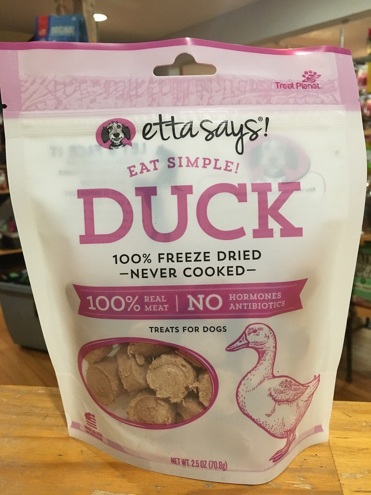 Etta Says Simple Duck Treat 2.5oz