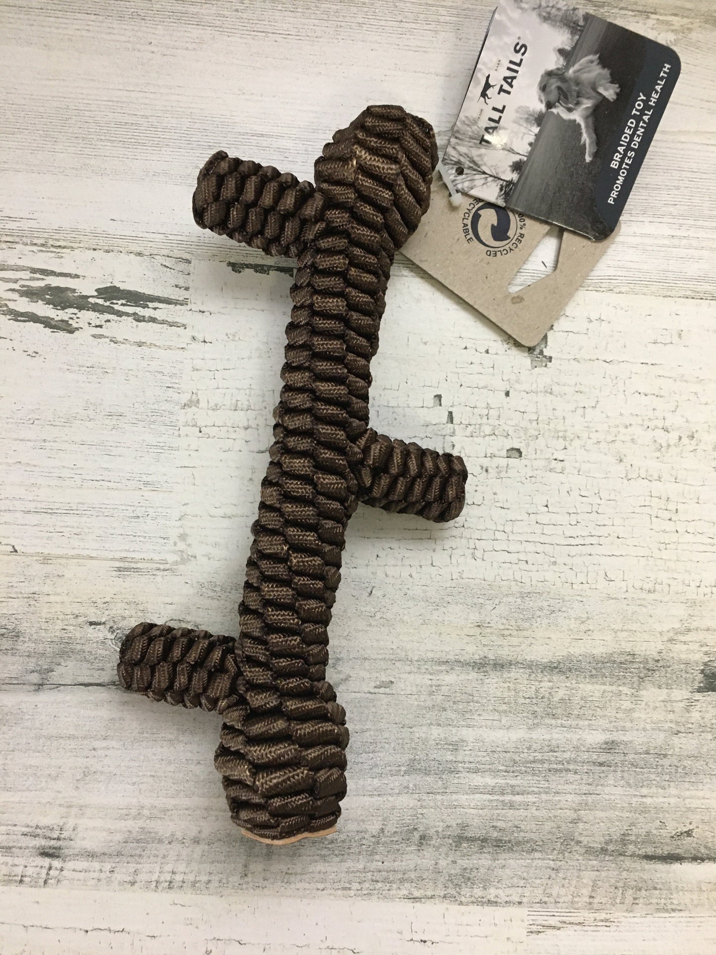 Tall Tails Braided Stick Brown