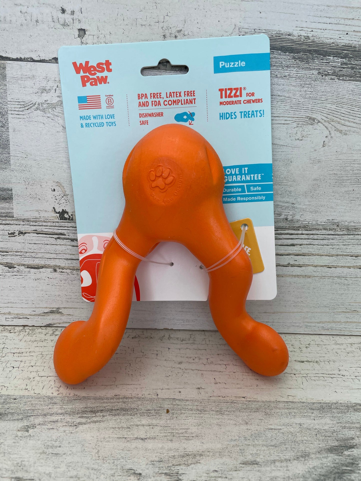 West Paw Tizzi Zogoflex Dog Toy