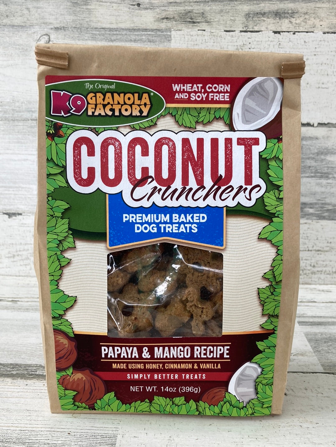 K9 Granola Factory Coconut Crunchers Papaya &Mango