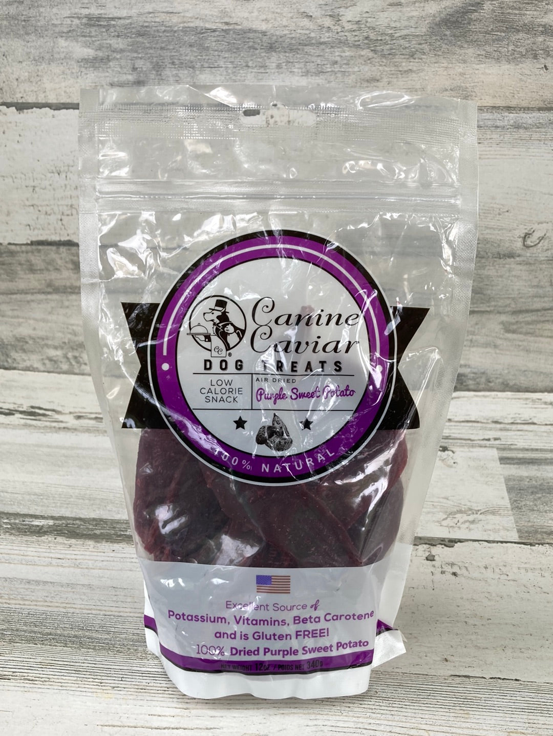 Canine Caviar Purple Sweet Potato Dog Treat