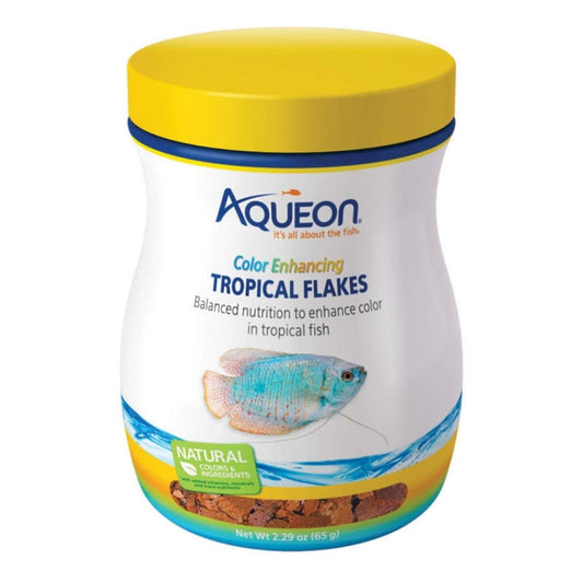 Aqueon Tropical Flakes Color Enhancing 2,29 Ounces Color