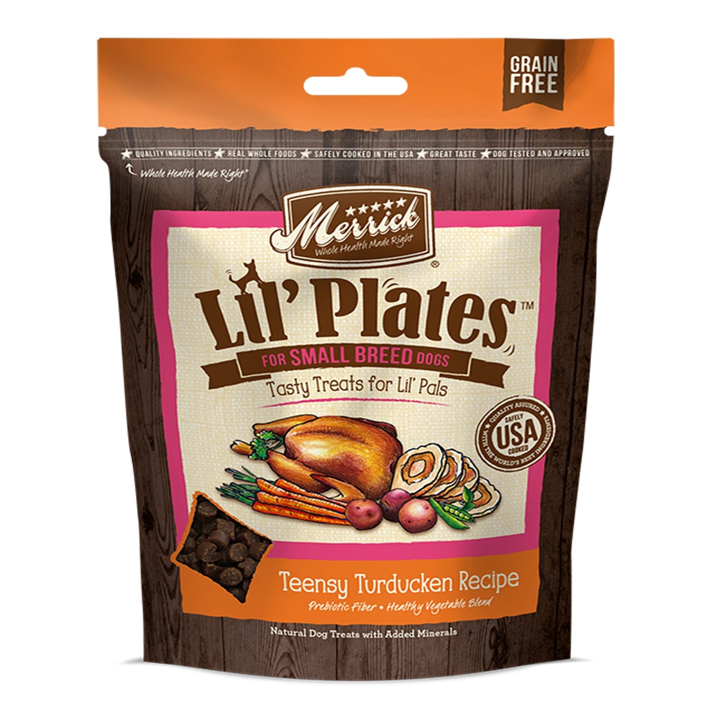Merrick Lil Plates Teensy Turducken Recipe 7oz,
