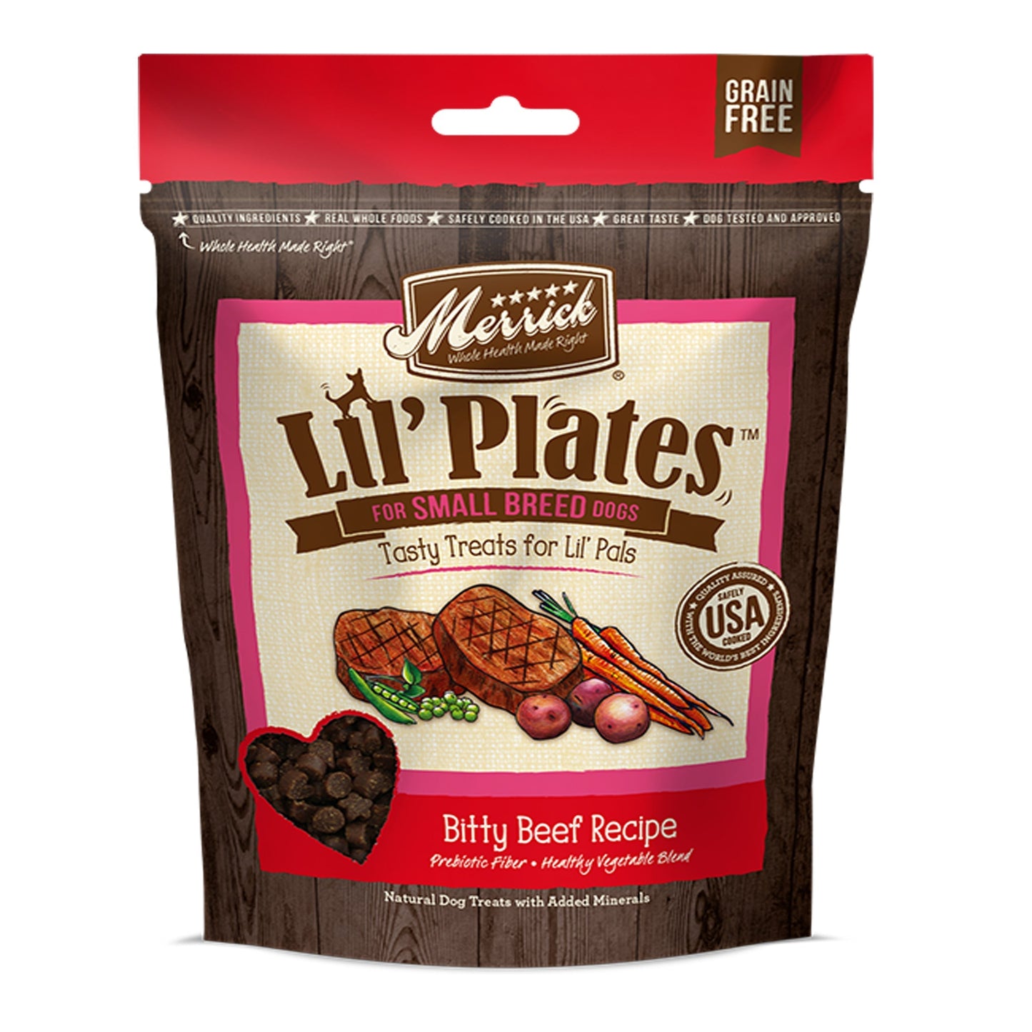Merrick Lil Plates Bitty Beef Recipe 7oz,
