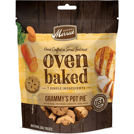 Merrick Dog Oven Baked Grammy Chicken Pot Pie 11oz, (Case Of 6)