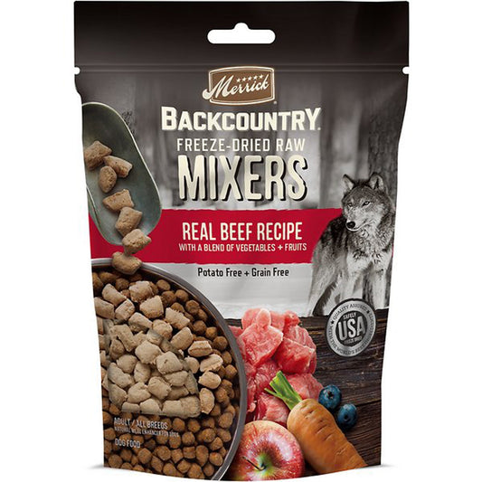 Merrick Dog Backcountry Grain Free Freeze-Dried Beef 5,5oz,