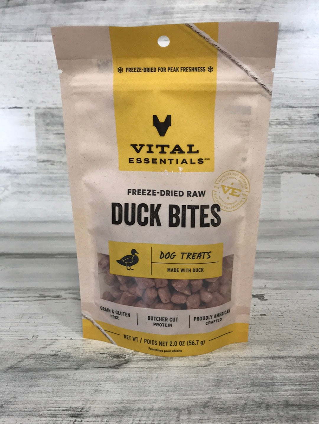 Vital Essentials Freeze Dried Duck Nibs