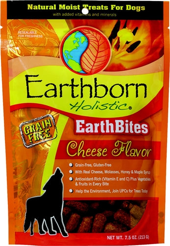 Earthborn Holistic EarthBites Grain-Free Soft Dog Treats Cheese 1ea/7,5 oz