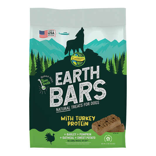 Earthborn Dog earthbars Medium Turkey 2Lb