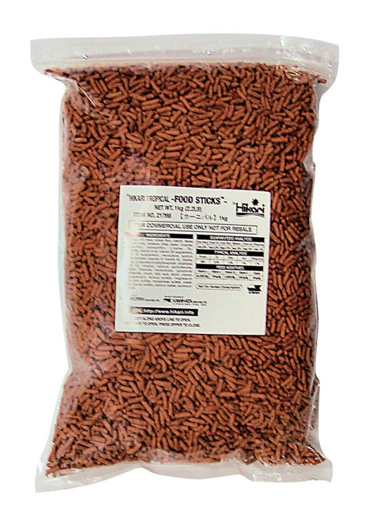 Hikari USA Food Sticks Floating Fish Food 2,2 lb