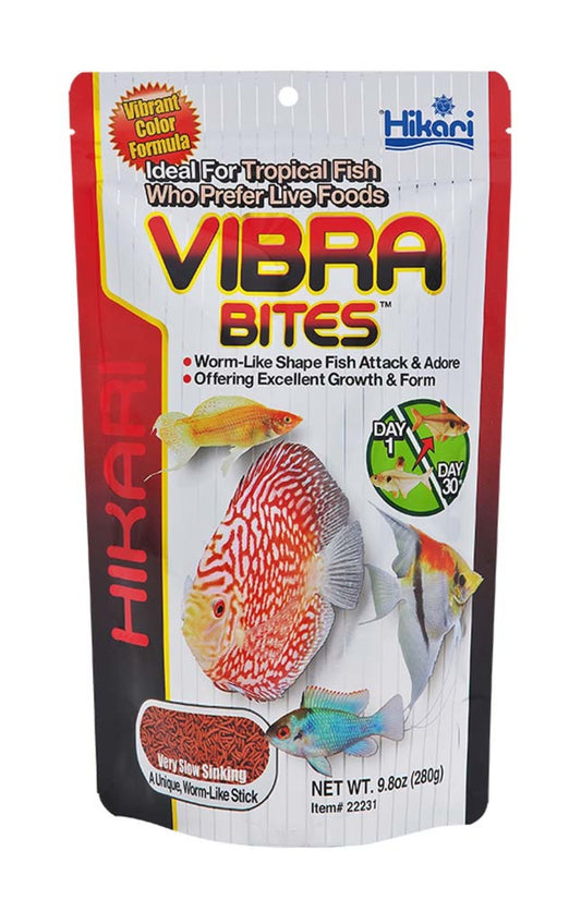 Hikari USA Vibra Bites Tropical Fish Food 9,8 oz