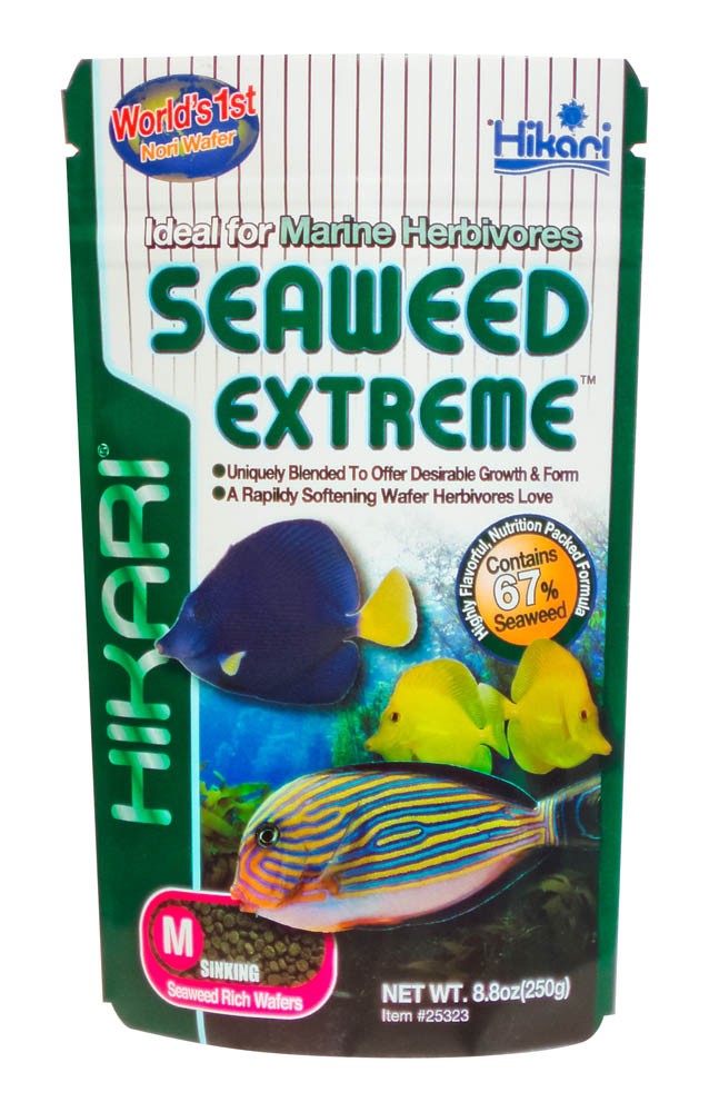 Hikari USA Seaweed Extreme Wafer Fish Food 8,8 oz Medium