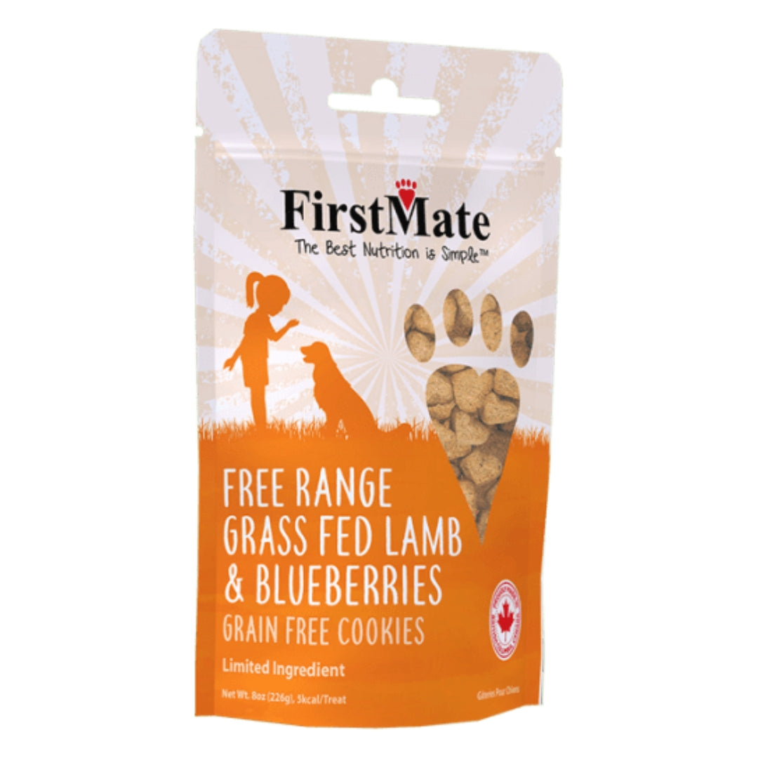 Firstmate Dog Limited Ingredient Grain Free Lamb Blueberry Treat 10Lb, Bulk
