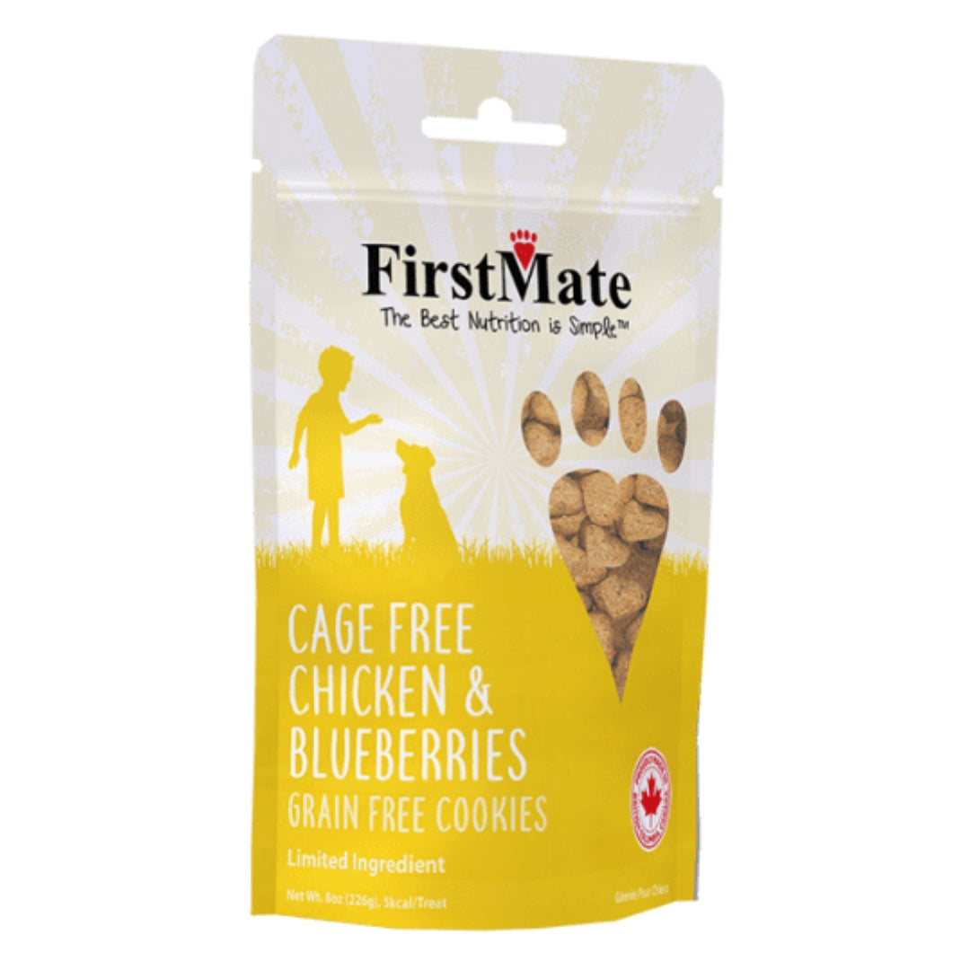 Firstmate Dog Limited Ingredient Grain Free  Duck Blueberry Treat 10Lb, Bulk