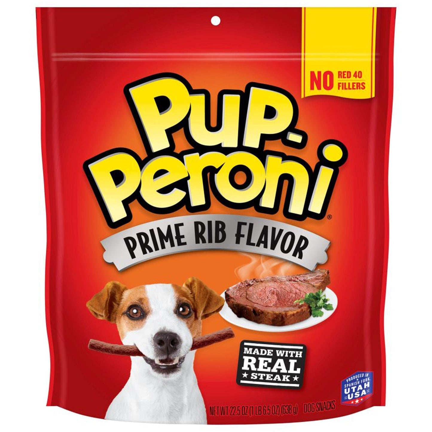 Pup-Peroni Prime Rib Dog Treats 1ea/22,5 oz