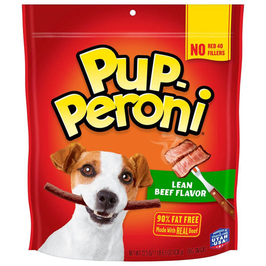 Pup-Peroni Lean Beef Dog Treats 1ea/22,5 oz