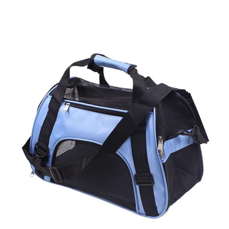 Pet Carrier Soft-Sided Bag  blue