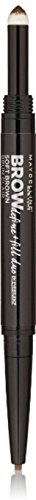 Maybelline Brow Define and Fill Duo 2-in-1 Defining Pencil with Filling Powder, Soft Brown, 0.021 Ounce