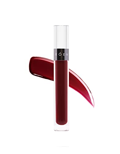 ROEN - Natural Kiss My Liquid Lip Balm | Vegan, Cruelty-Free, Clean Makeup (Scout - Deep Berry)