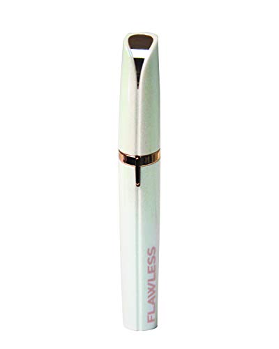 Finishing Touch Flawless Brows Eyebrow Pencil Hair Remover and Trimmer, White Glitter
