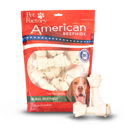 Pet Factory - American Beefhide Bones Value Pack Dog Treats