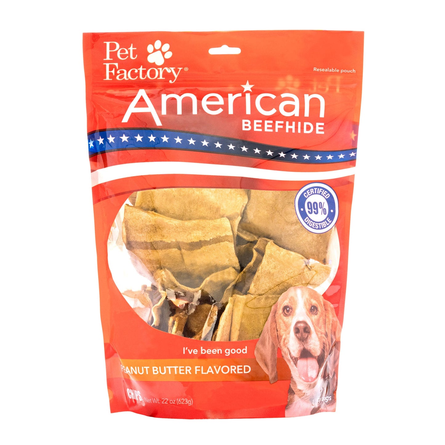 Pet Factory - American Beefhide 5" Chips Flavored Dog Treats