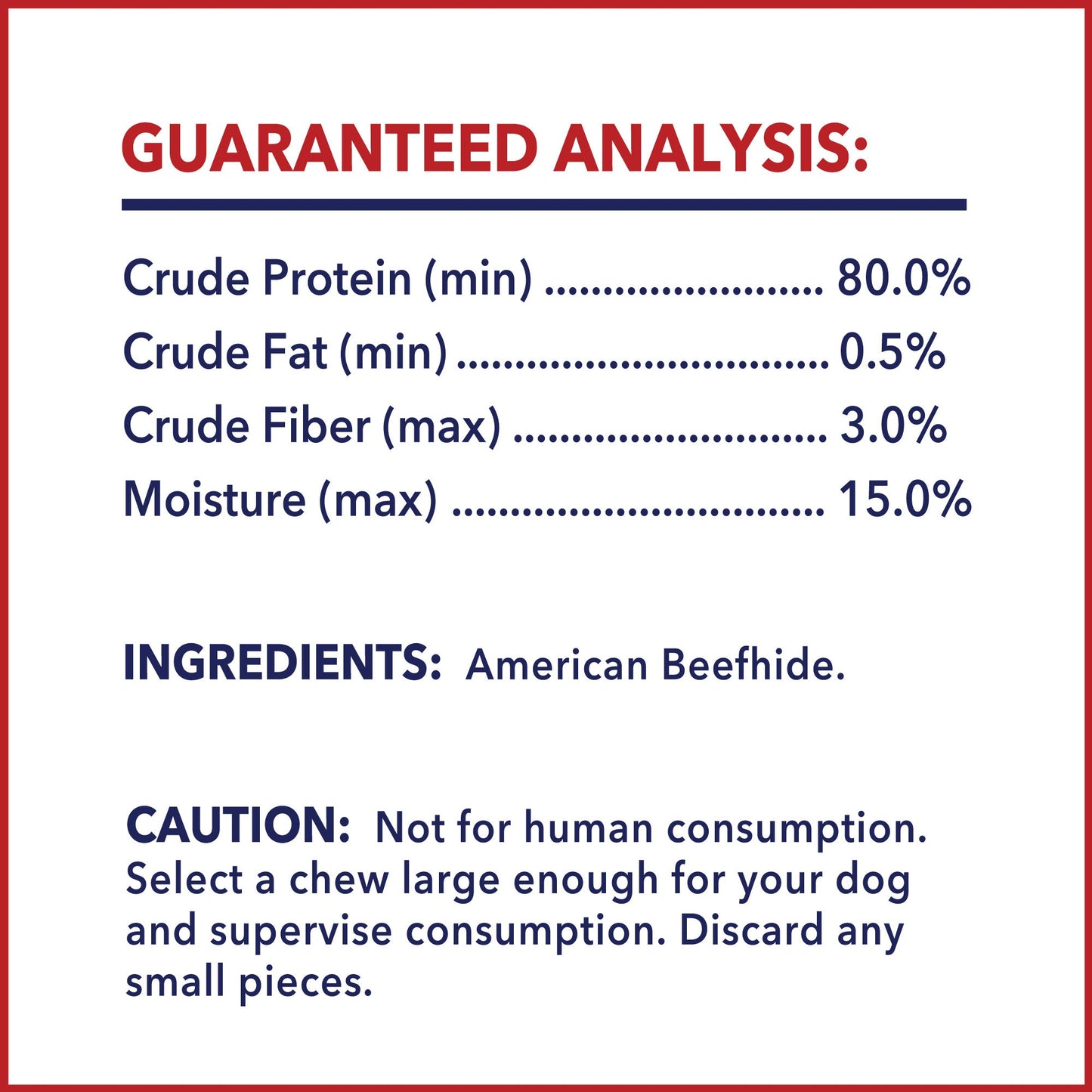 Pet Factory - American Beefhide Bone - Flavored Dog Treats