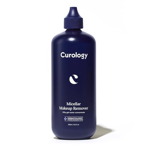 Curology Micellar Water Makeup Remover, Waterproof Eye and Face Make Up Lifting Cleanser, Gentle and Hydrating, 8.5 fl oz